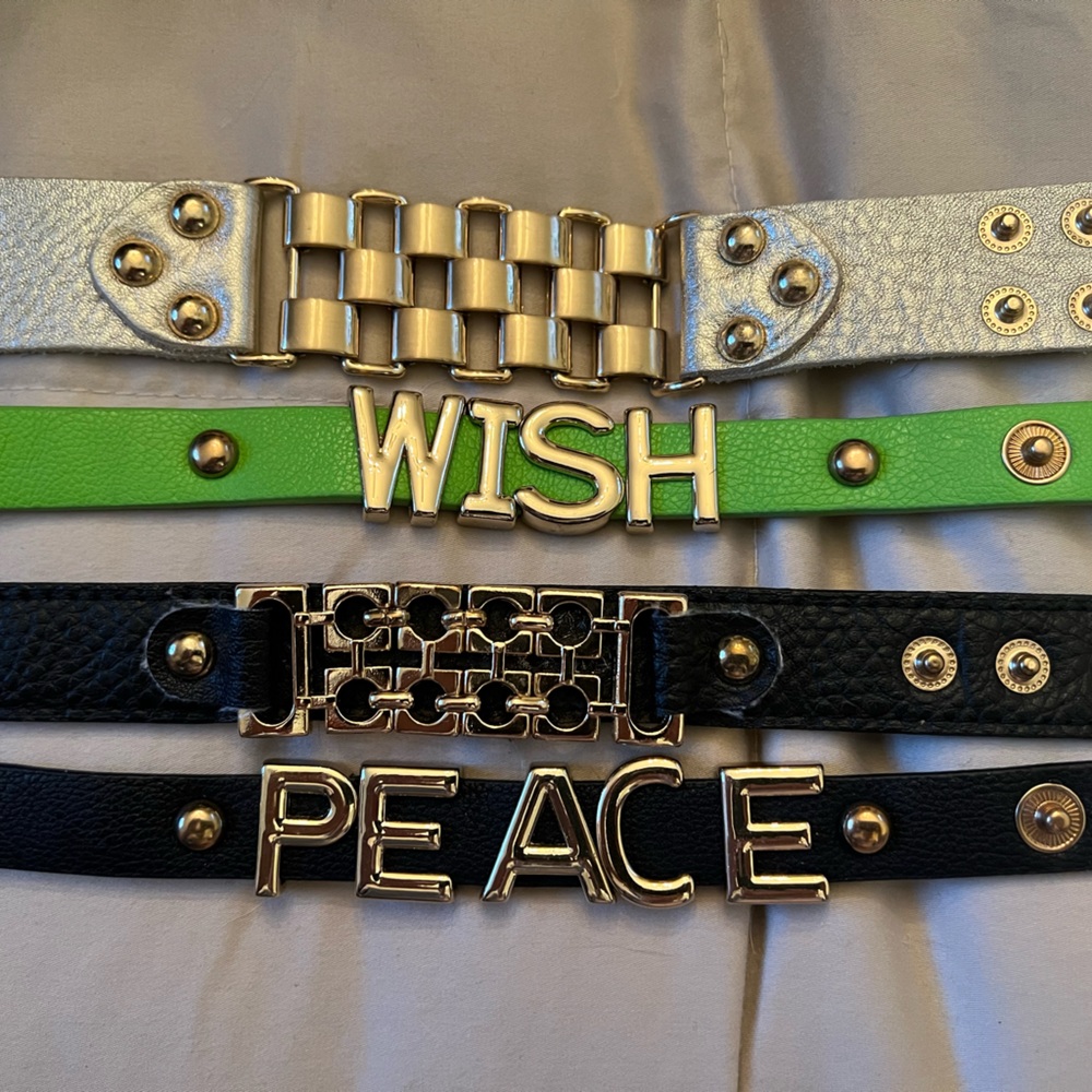 Leather bracelets